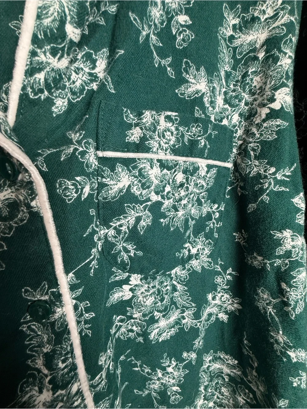 Charter Club Intimates 100% Cotton Flannel 2-Pc Flannel Pajamas Women’s Size M